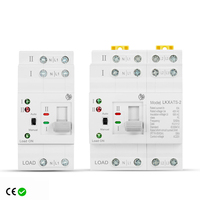 Interruptor de Transferencia de Energía Dual, Dispositivo de Cambio de Fase 2P 63A, Panel ATS, Interruptor de Transferencia Automática de Doble Potencia Eléctrico
