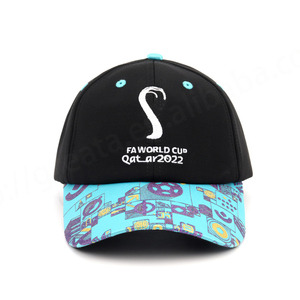 Casquette de baseball personnalisée de haute qualité avec logo brodé, casquette de sport non structurée en tissu élastique, casquette de course à pied à motif de points, unisexe - Product Image 1