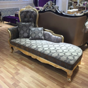 Sillón <span class=keywords><strong>Chaise</strong></span> <span class=keywords><strong>Longue</strong></span> Morado CH13, Muebles de Estilo Europeo Clásico - Product Image 4