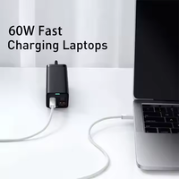 Câble de Recharge USB-C à Charge Rapide 60W en Cuivre Pur, Type-C vers Type-C pour iPhone 15, iPhone 16, iPhone 17
