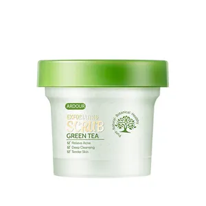 Wholesale Green Tea Face Body Scrub Cleansing Dead Skin Scrub Brightening Reduce Acne Skin Care Scrub