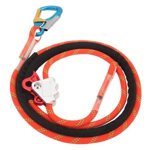 Cuerda <span class=keywords><strong>de</strong></span> seguridad para trepar árboles con mosquetón <span class=keywords><strong>de</strong></span> triple bloqueo, núcleo <span class=keywords><strong>de</strong></span> alambre <span class=keywords><strong>de</strong></span> acero, kit <span class=keywords><strong>de</strong></span> línea <span class=keywords><strong>de</strong></span> rescate ajustable con mosquetón <span class=keywords><strong>de</strong></span> protección contra caídas - Product Image 1