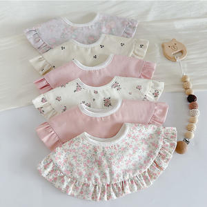 Babero Impermeable de Gasa de Algodón para Bebé, Estilo Princesa, Talla Grande, Primavera-Verano, Venta al Por Mayor de Fábrica/OEM - Product Image 1