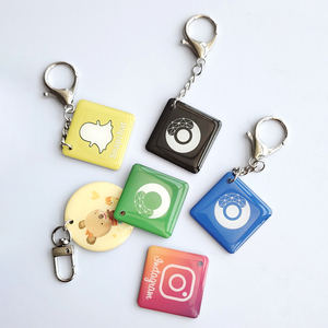 Étiquette RFID personnalisée N213 215 216 avec code QR, porte-clés en époxy, URL, réseaux sociaux, porte-clés, avis Google, carte de visite intelligente NFC - Product Image 3
