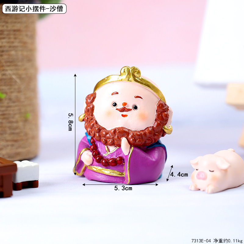 7313E-04 Figurine miniature Voyage vers l'Ouest - Sha Wujing