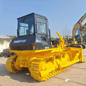 รถดันดินสำหรับงานก่อสร้าง รถดันดินตีนตะขาบ Shantui SD13 น้ำหนัก 13.7 ตัน พร้อมชิ้นส่วนหลัก ปั๊ม เครื่องยนต์ มอเตอร์ - Product Image 2