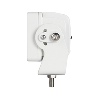 Lampe marine carrée LED 45W 5000LM avec boîtier en alliage d'aluminium et feux de quai latéraux pour bateaux de pêche et de loisirs