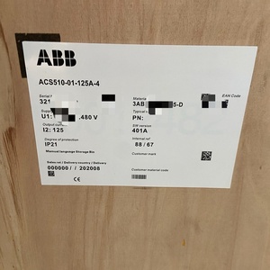 ACS510-01-125A-4 ACS51001125A4 ไดรฟ์ปรับความถี่แบบแปรผัน สามเฟส 380-480V 125A สำหรับ PLC - Product Image 2