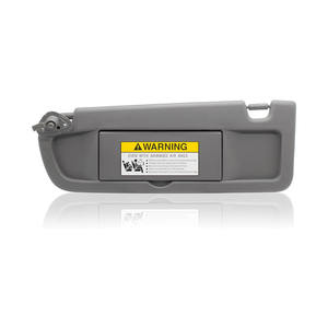 Pare-soleil Honda Civic 83280-SNA-A01ZA Gris foncé Côté gauche Installation par vis Matériau PVC - Product Image 1