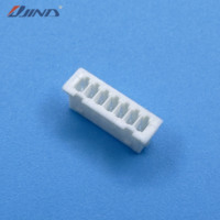 Connecteur femelle JINDA 1.25T-1-7Y 1.25mm 7 broches en nylon blanc pour câble de puissance PCB vers carte DC 125V 1A