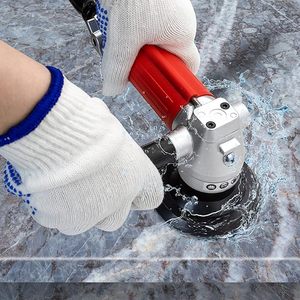 M14 cầm tay khí nén Nước Đánh Bóng khí nén Nước Đánh Bóng Máy xay khí nén đuôi khí thải đá đánh bóng Máy xay không khí ướt - Product Image 3