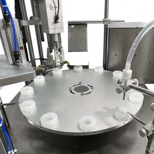 เครื่องบรรจุและปิดฝาอัตโนมัติแบบโต๊ะหมุน ใช้ได้กับน้ำหอม น้ำมันหอมระเหย เครื่องสำอาง สเปรย์ น้ำยาบ้วนปาก ไวน์ และผลิตภัณฑ์อื่นๆ - Product Image 5