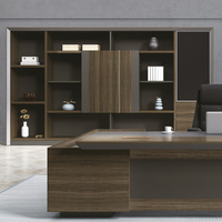 Offre Spéciale moderne en bois bureau à domicile mobilier de bureau de luxe bureau Table de bureau en forme de L bureau de direction
