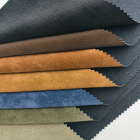 Prêt à expédier, cuir synthétique en PU, tissu en cuir synthétique, prix très bas