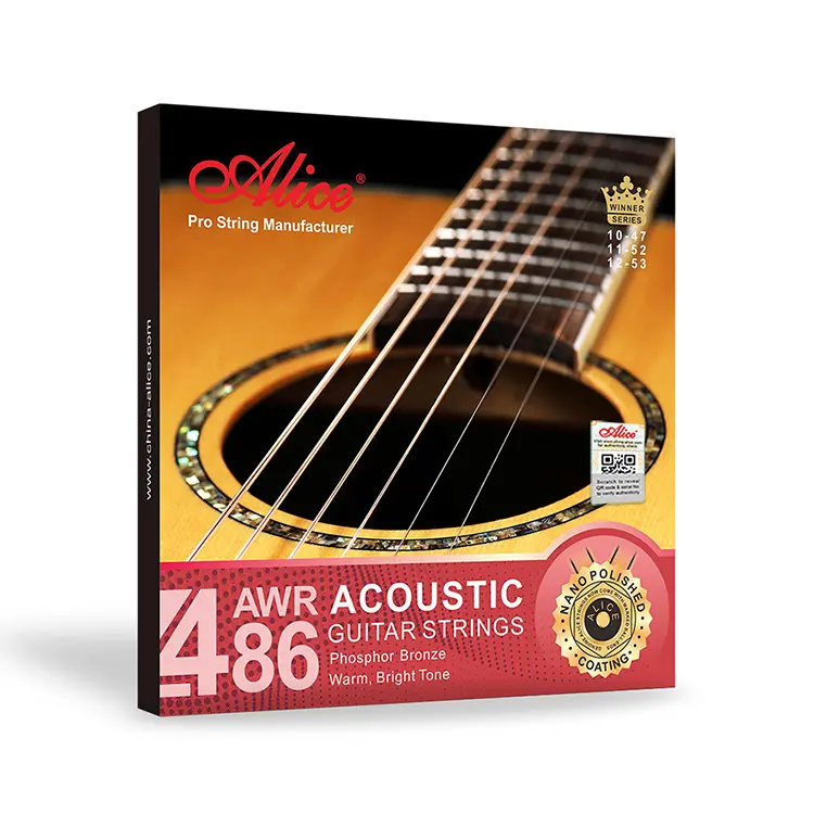 AWR486 Strings Set Alice Acoustic Guitar Strings wholesale