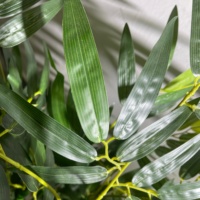 Tiges de bambou artificielles pour décoration extérieure, plantes en plastique aspect naturel, haute simulation, pour aménagement paysager, durée de vie 3-5 ans