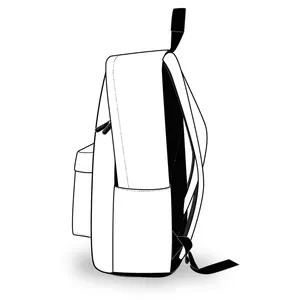 Yeni varış büyük kapasiteli Polyester Pu deri Custom Made sırt siyah kadınlar için tasarımcı çanta sırt çantası bayanlar