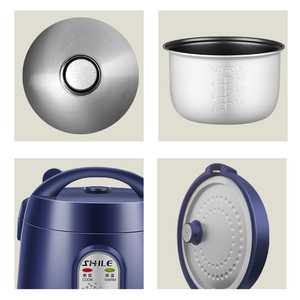 <span class=keywords><strong>Mini</strong></span> <span class=keywords><strong>Arrocera</strong></span> Eléctrica Portátil Multifuncional de 1L para Uso Doméstico con Taza Medidora - ¡Oferta! - Product Image 3
