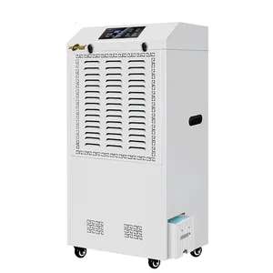 उच्च दक्षता 240 pints सर्द dehumidifier हटाने योग्य पानी की टंकी पोर्टेबल औद्योगिक dehumidifier