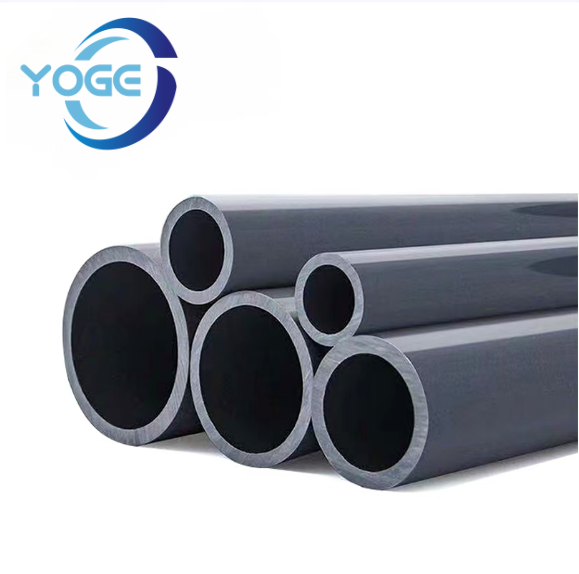 High Quality Non-Toxic No Smell PVC Pipe DN20-DN800mm Round PVC-369 GB/T10002.1-2006/DIN/ASTM Standards Custom Length