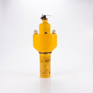 Luz de Señalización de Emergencia Marina Autoadrizable con Señal de Humo de Llama Naranja Autoactivable y Luz 2CD - Product Image 4