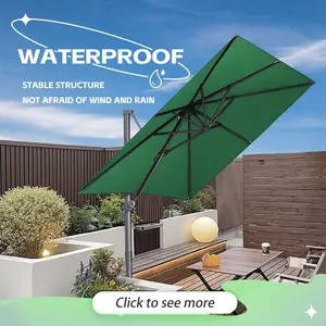 Bahçe veranda şemsiye restoran Cafe otel lüks açık ticari büyük parasolbüyük boy bahçe şemsiyesi güneş roma şemsiye