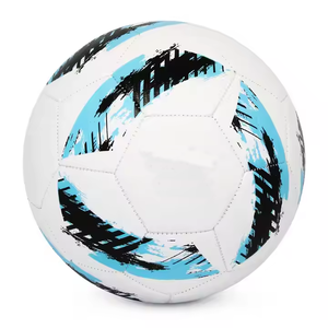 Pallone da Calcio Outdoor Misura 5 in Pelle Lucida PVC, Cucito a Macchina, Pallone Dorato con Spessore 2.7mm, Prezzo di Fabbrica Più Conveniente - Product Image 2