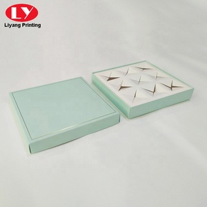 Tùy Chỉnh Thương Hiệu Logo Cao Cấp Sang Trọng Kẹo Hộp Quà Tặng Có Thể Tái Chế Sô Cô La Kẹo Món Quà <span class=keywords><strong>Macaron</strong></span> Hộp Với Divider - Product Image 5