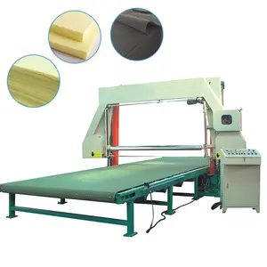 Fabricante de máquina de espuma, cortador de esponja de espuma horizontal, máquina de corte de hoja horizontal