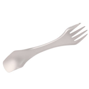 Fourchette et cuillère 3 en 1 en titane imperméable, couverts pour la maison, le camping en plein air, le pique-nique, la <span class=keywords><strong>chasse</strong></span> tactique - Product Image 5