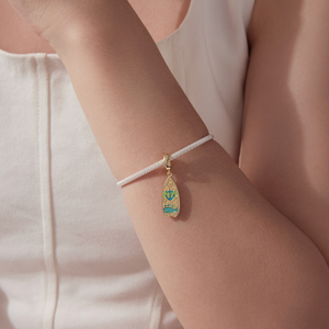 Colgante de Aleación de Zinc Chapado en Oro de 18K con Diseño de Ballena y Estrella Esmaltada, Estilo Vintage Unisex, Encanto 'Anchor Deep Your Soul' - Product Image 5