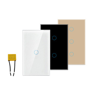 Interrupteur intelligent Zigbee 3.0 du Vietnam avec panneau en verre trempé, compatible Alexa, commande vocale et application, version sans neutre, personnalisable - Product Image 5