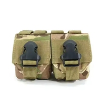 Pochette tactique utilitaire EDC Molle Frag, sac en forme de grenade double