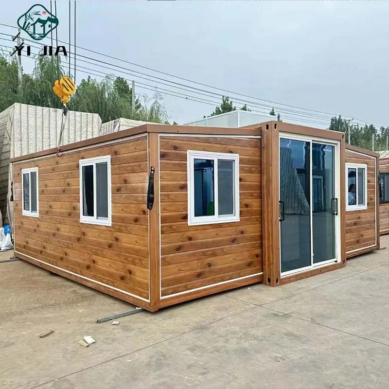 Lüks prefabrik prefabrik modüler Homes evler Modern taşınabilir katlanır genişletilebilir konteyner ev ön taşınabilir ev 20x40ft