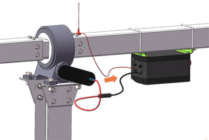 Controlador de Seguimiento Solar para Paneles Fotovoltaicos, Motor de Giro, Sistema de Seguimiento TCU GF-AC-V2, Sensor de Inclinación, Carga de Viento 18m/s - Product Image 4