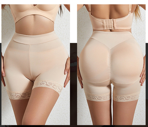 Culottes sculptantes sans couture pour femmes, sous-vêtements de contrôle du ventre, short sculptant sans couture, coussinets amovibles pour les hanches et les fesses - Product Image 5