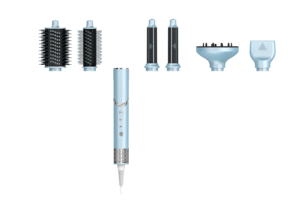 Styler à <span class=keywords><strong>air</strong></span> chaud électrique pliable 6 en 1, moteur sans balais BLDC 120000 tr/min, <span class=keywords><strong>fer</strong></span> à friser et brosse sèche-cheveux pour usage domestique - Product Image 6