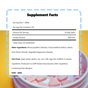 Compresse personalizzate <span class=keywords><strong>di</strong></span> enzima <span class=keywords><strong>lattasi</strong></span> masticabile complesso papaina alfa galattosidasi proteasi lipasi per muscoli della palestra della salute - Product Image 2