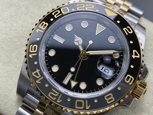 Reloj Mecánico de Súper Calidad, 40 mm, VS Factory V3, Acero 904L, Movimiento ETA 3285, 126713, Peso 164 g, Dos Tonos de Oro, GMT - Product Image 2