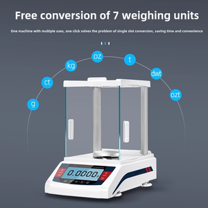 मूल 1/10,000 0.1 मिलीग्राम सोने के गहने के लिए 1/1,000 1 मिलीग्राम सटीकता प्रयोगशाला संतुलन" - Product Image 4