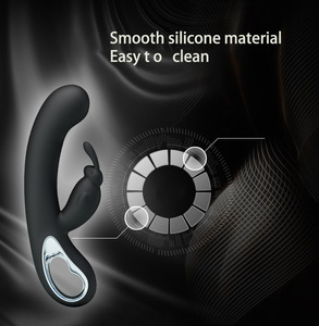 Vibrador de Conejo de 21 cm, Estimulador de Clítoris para Mujer, Tapón Anal <span class=keywords><strong>Vaginal</strong></span>, Dildos Grandes, Juguete Sexual, Masturbador Femenino, Tienda de Productos Eróticos - Product Image 4