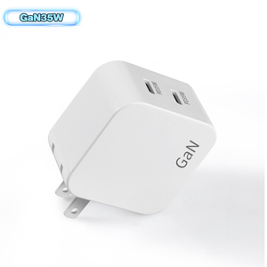 Produits tendance 2022 nouvel arrivage adaptateur <span class=keywords><strong>secteur</strong></span> pliable 35W GaN <span class=keywords><strong>chargeur</strong></span> <span class=keywords><strong>rapide</strong></span> double type c pd <span class=keywords><strong>chargeur</strong></span> de téléphone - Product Image 1