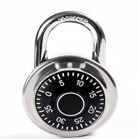 Cadenas à disque rond de haute qualité, revêtement en poudre, antirouille, en acier inoxydable, incassable