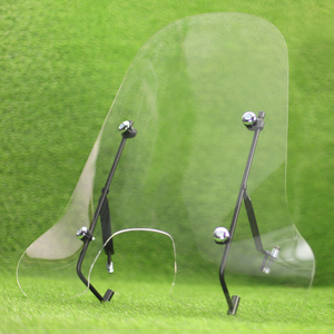 Pare-brise de moto personnalisé Pare-brise de scooter Pare-brise de moto Déflecteur de vent pour <span class=keywords><strong>Piaggio</strong></span> FLY 50 - Product Image 2