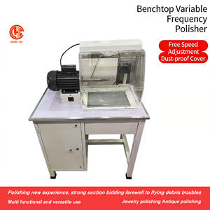 Hochwertige 220V 1100W Weiße Poliermaschine mit Dreheinheit als Zubehör für Juweliergeschäfte und Metallbearbeitungsanlagen - Product Image 1