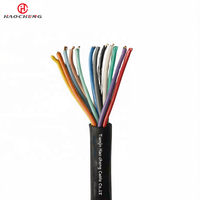 Câble de commande KVV 450 750V, âme en cuivre, isolation PVC, gaine isolante pour câblage d'automatisation industrielle