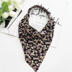 Foulard Elastico in Chiffon a Triangolo, <span class=keywords><strong>Bandana</strong></span> <span class=keywords><strong>per</strong></span> <span class=keywords><strong>Capelli</strong></span>, Fascia <span class=keywords><strong>per</strong></span> <span class=keywords><strong>Capelli</strong></span> Elegante da <span class=keywords><strong>Donna</strong></span> - Product Image 6