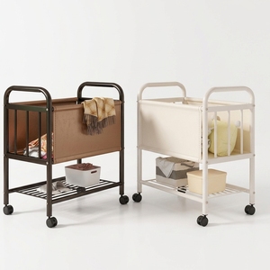 Cesto de Ropa con Ruedas Ligero y Móvil para el Hogar, Carro de Lavandería con Ruedas, Cesta de Ropa con Ruedas para Apartamentos, Balcones y Espacios de Lavandería - Product Image 1