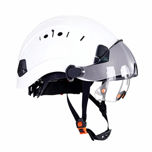 Casco <span class=keywords><strong>de</strong></span> <span class=keywords><strong>Seguridad</strong></span> ABS para Trabajos <span class=keywords><strong>de</strong></span> Construcción, Protección para Escalada, Ciclismo, Rescate al Aire Libre, Casco <span class=keywords><strong>de</strong></span> <span class=keywords><strong>Seguridad</strong></span> HBC con Gafas - Product Image 1