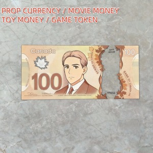 Tiền đạo cụ siêu mỏng Canada, dùng cho phim ảnh, trang trí sự kiện và đạo cụ, tiền giấy đô la giả, trông như thật, làm bằng nhựa - Product Image 4